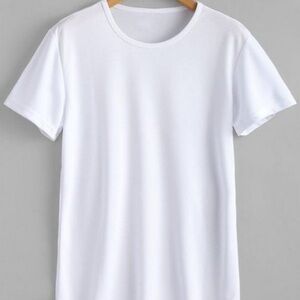 3 T-shirts for 8 dollars | 100% Cotton Classic White Short Sleeve Tee